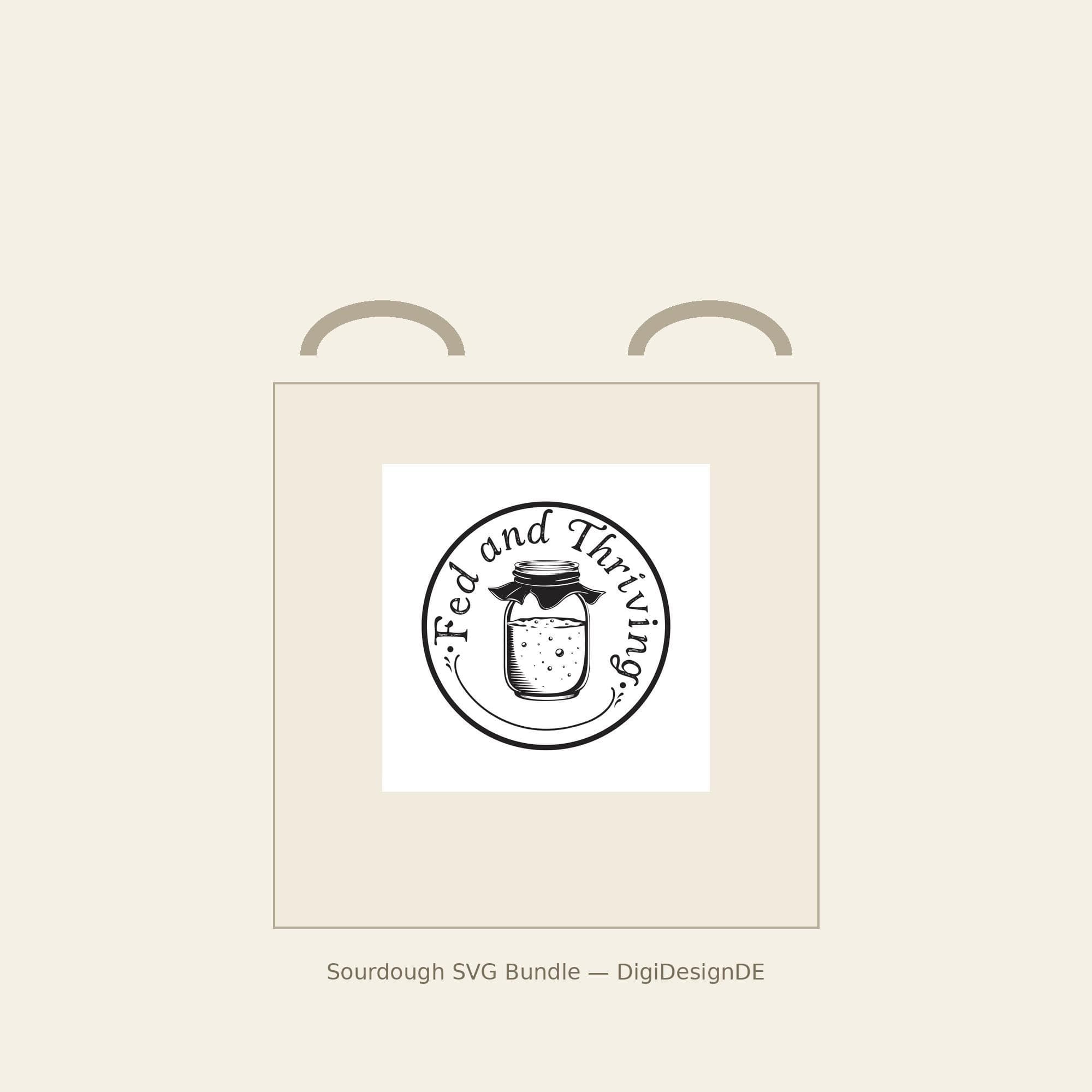 Sauerteig SVG Bundle | Brot Svg | Artisan Bread Svg | Küche Plotterdateien | Cricut Png - Vorschau 2